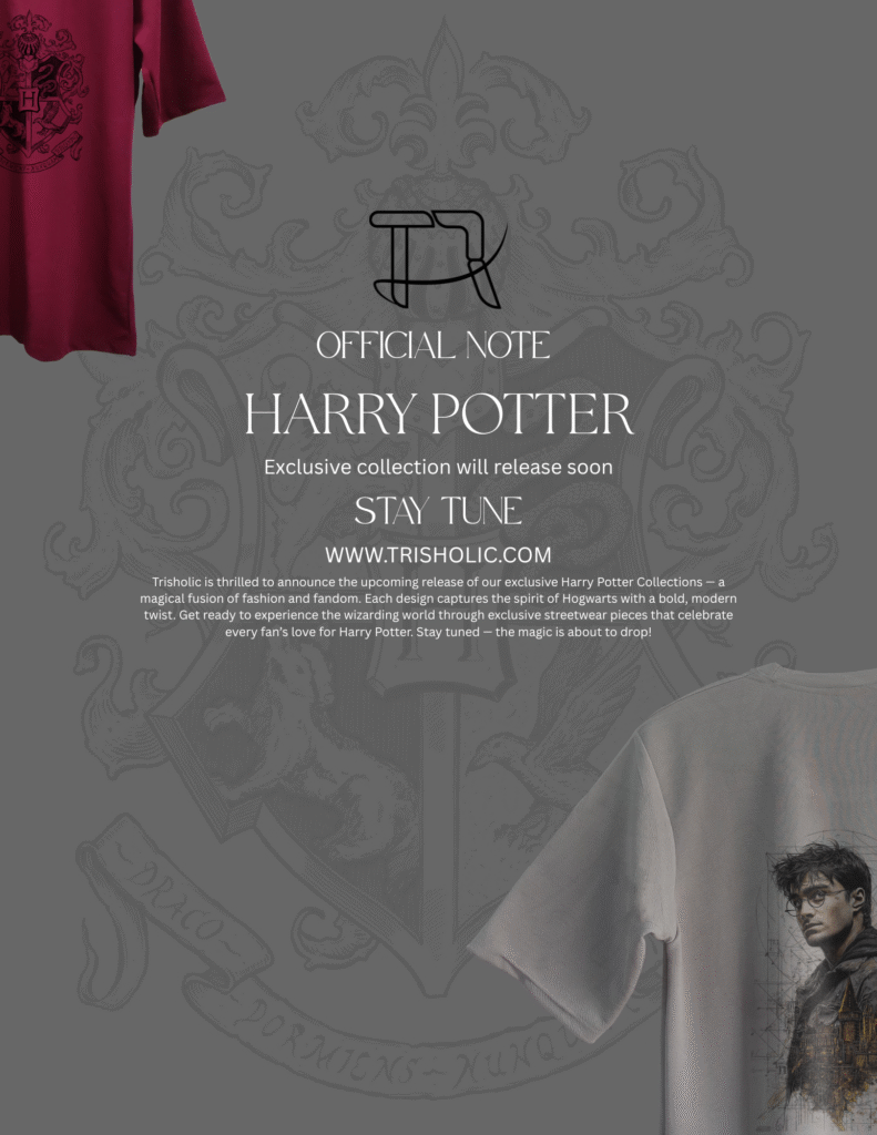 Trisholic New Collection Release Official Note streetwear display