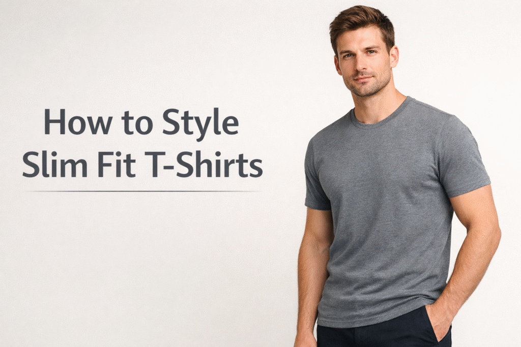 How to style slim fit t-shirts