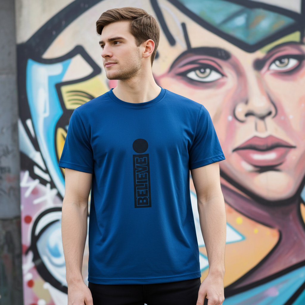 Trisholic slim fit t-shirts showing clean fit and structured daily wear design